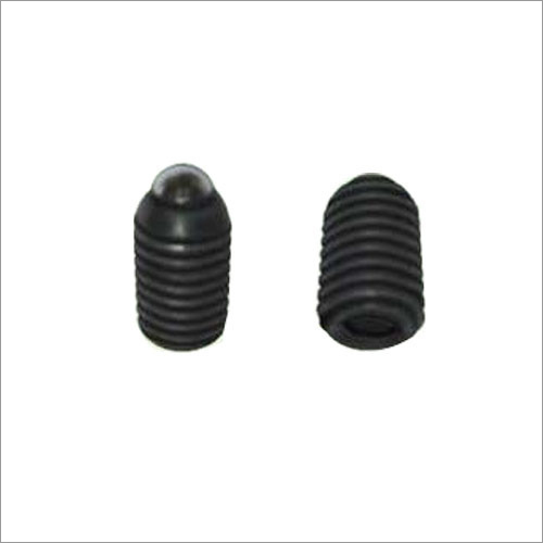 Steel Threaded Ball Plungers - Stainless Steel, Socket Head Design, Matte Black | Easy Installation, Precise Design, Flawless Finish