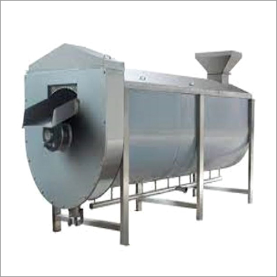 Rotary Drum Vegetable Blancher Machine - Capacity: 200-1200 Kg/hr