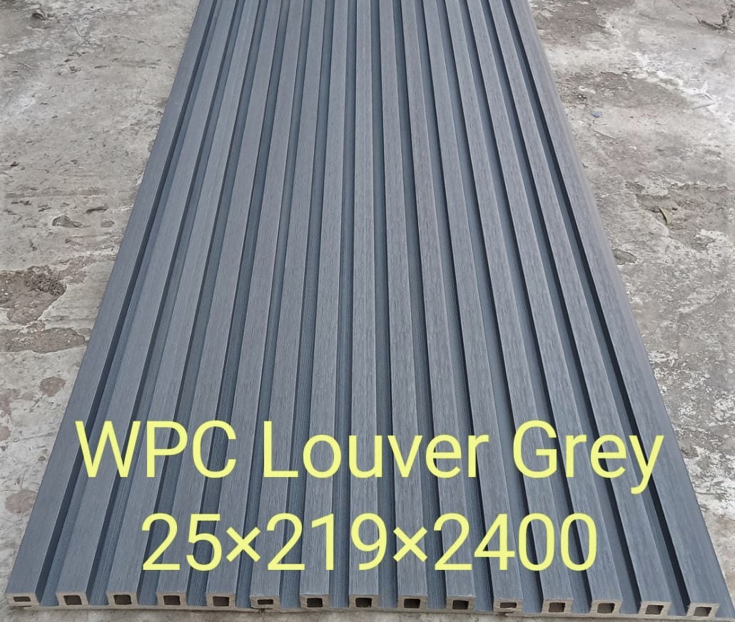 Wpc Louvers Flute Panels - 25x219x2400mm | 25mm Thick, Durable Design For Versatile Applications