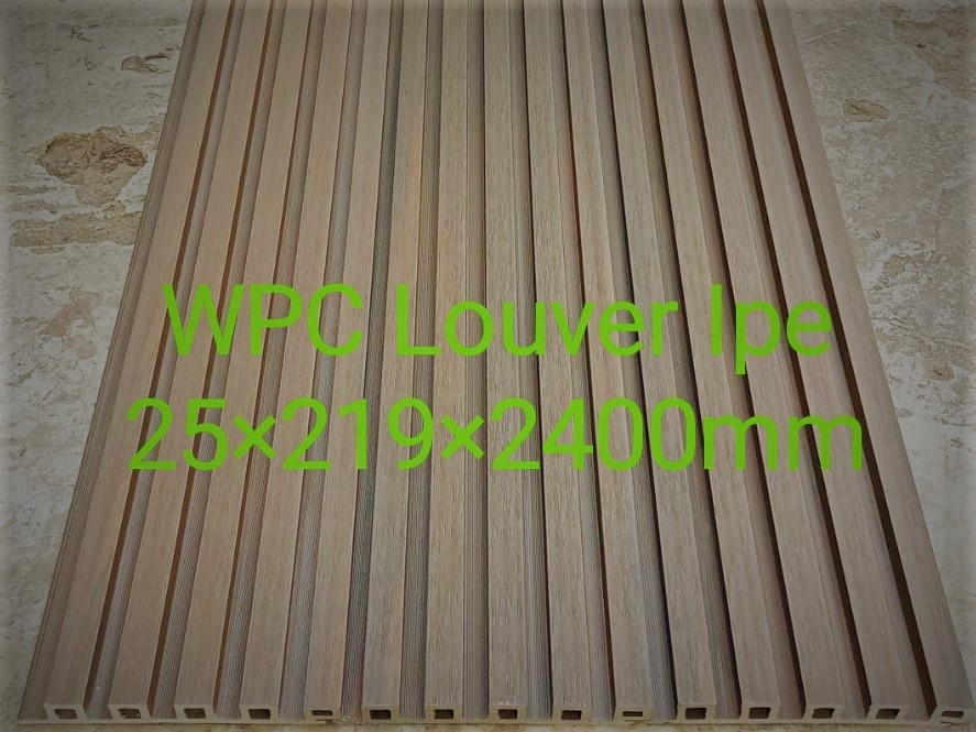 Wpc Louvers Flute Panels - 25x219x2400mm | 25mm Thick, Durable Design For Versatile Applications