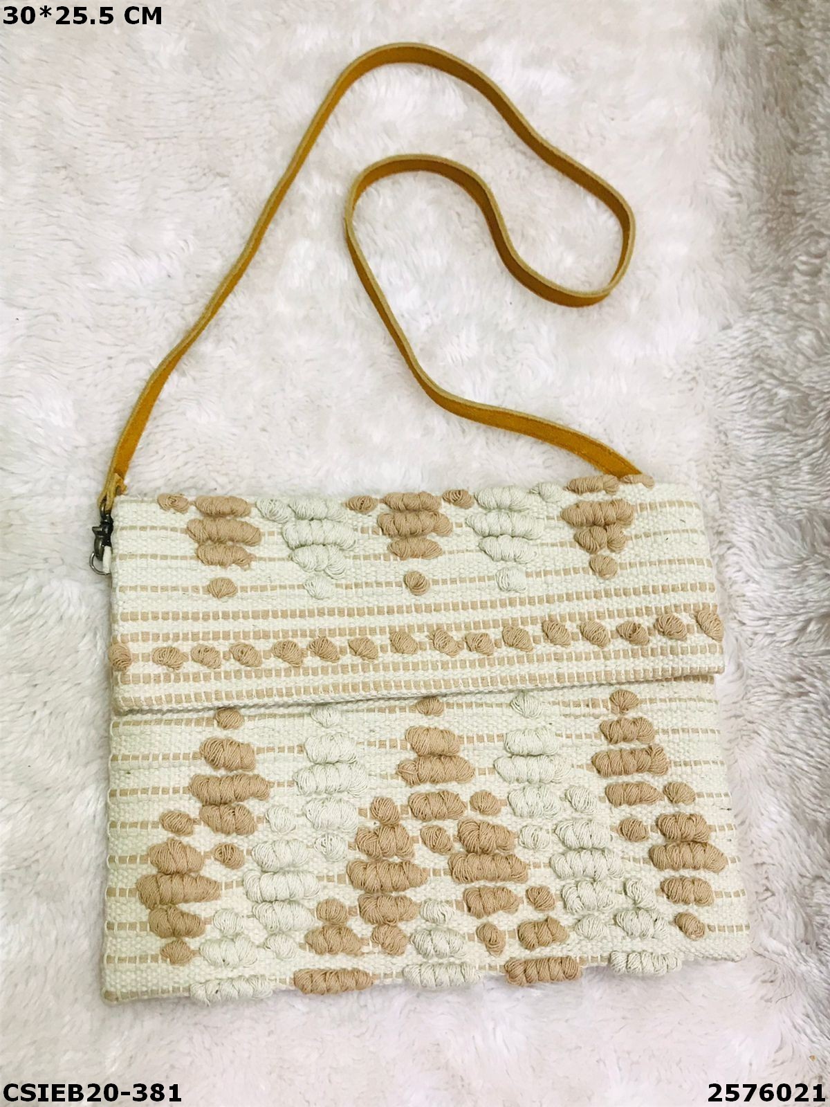 Multi Handmade Designer Dari Cotton Sling Bag