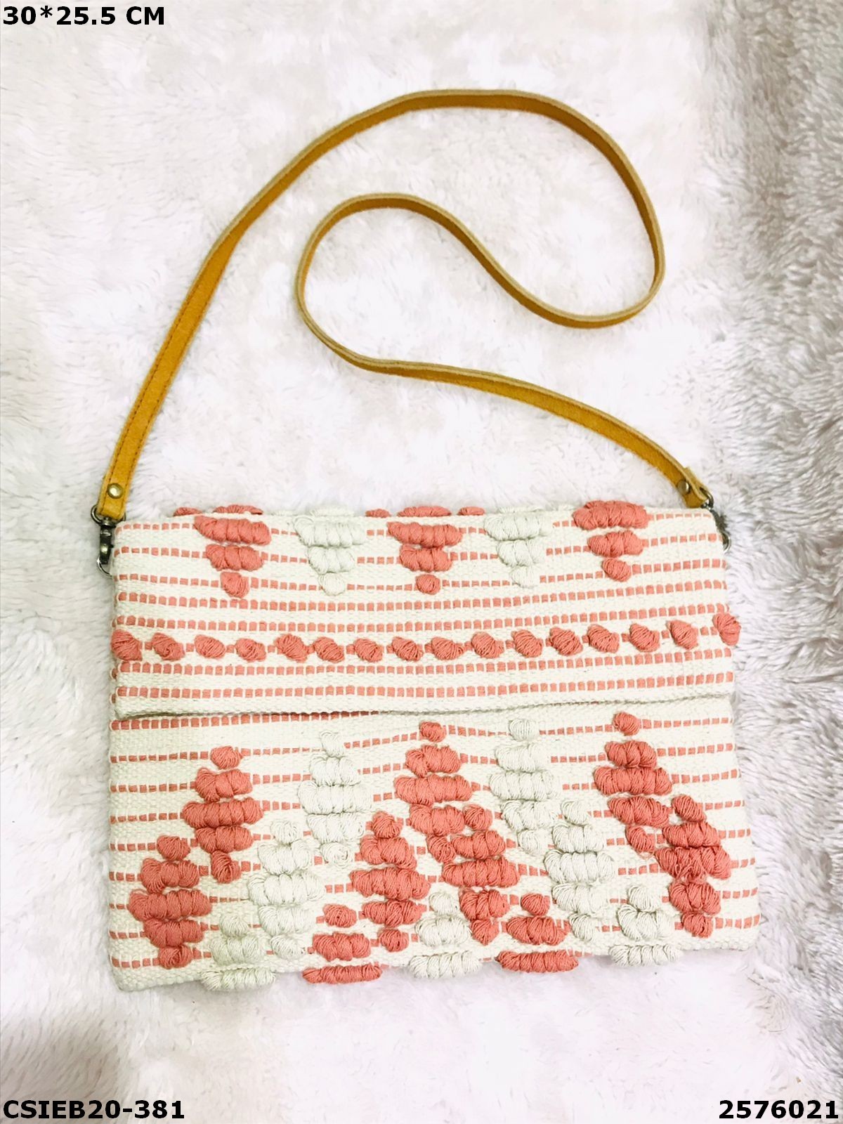 Multi Handmade Designer Dari Cotton Sling Bag