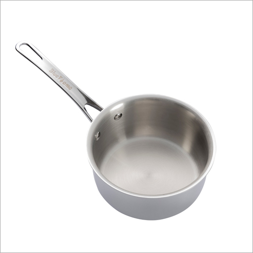 14 Cm Stainless Steel Saucepan - Silver Finish | Scratch And Rust Resistant, Non-sticky, Excellent Thermal Conductivity, Long-lasting Performance