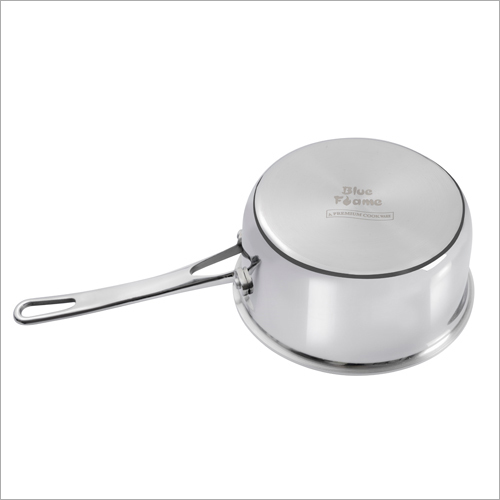 14 Cm Stainless Steel Saucepan - Silver Finish | Scratch And Rust Resistant, Non-sticky, Excellent Thermal Conductivity, Long-lasting Performance