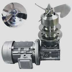 Bottom Entry Shear Mixer - Capacity: 100 Kg/hr