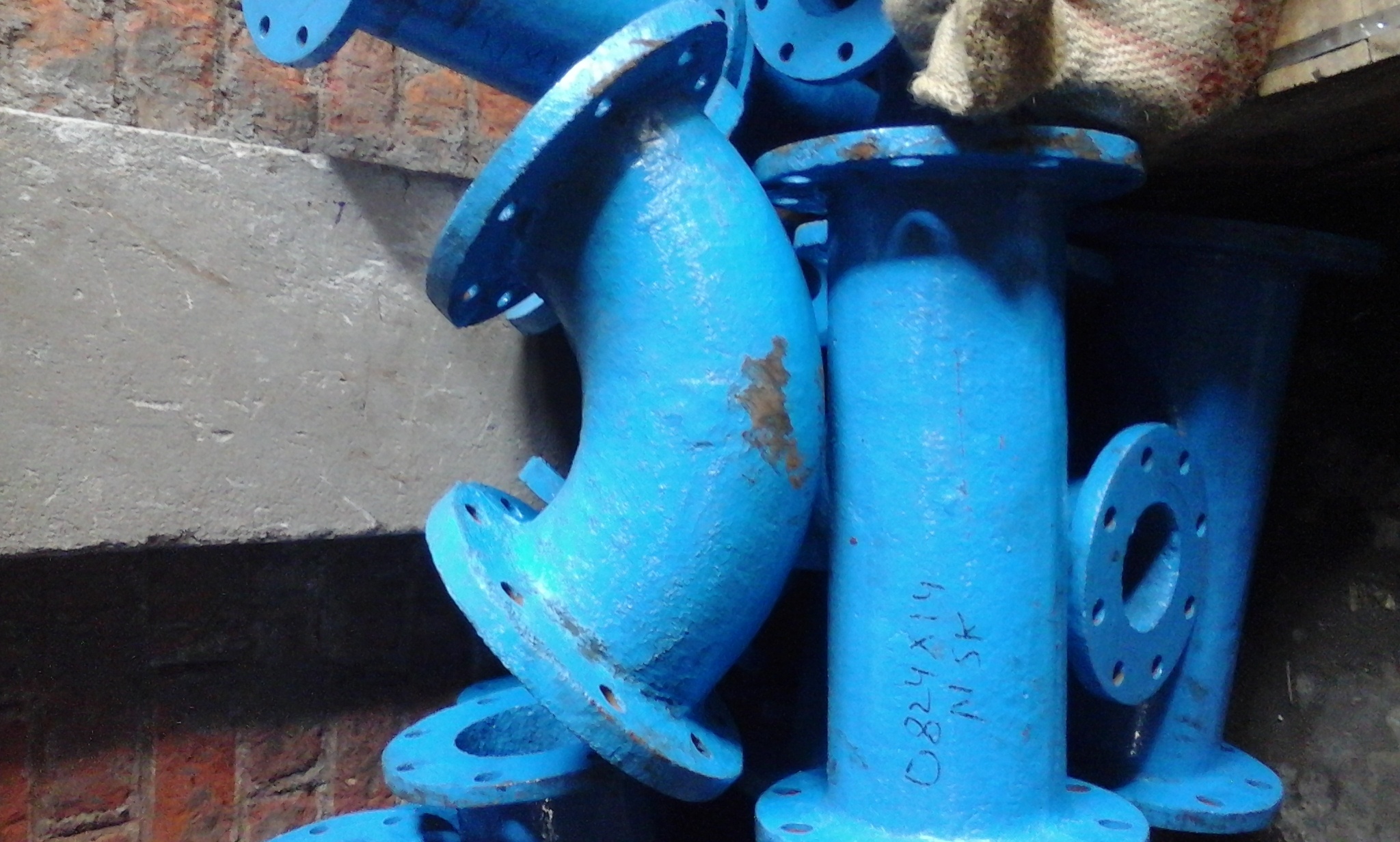 Ci Double Flange Bend - Cast Iron