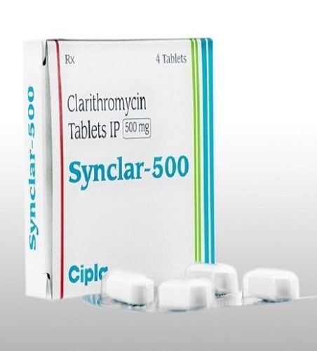 Clarithromycin Tablets - 250 mg & 500 mg | Antibiotic Medicine for Bacterial Infections, Recommended by Physician