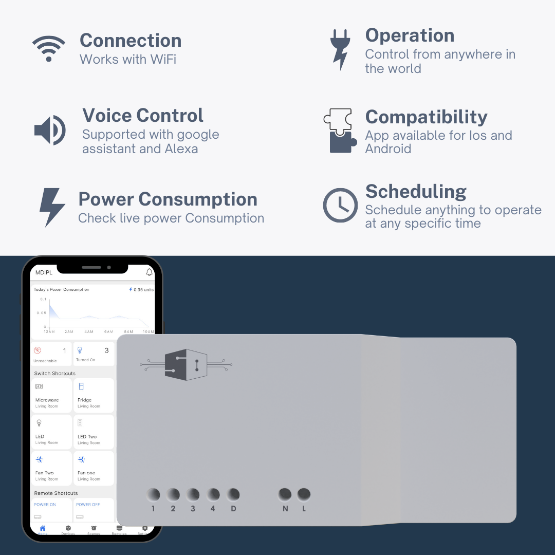 Smart 5 Node Switch