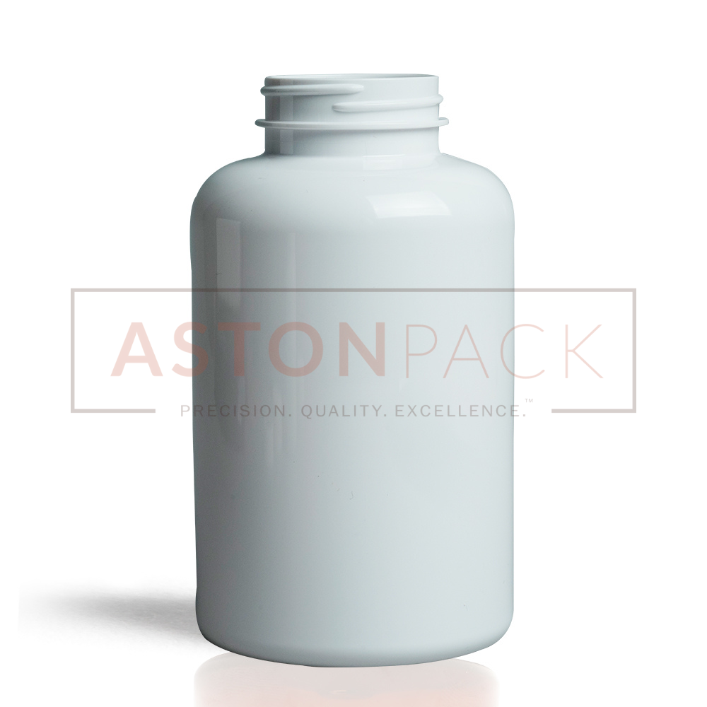 500 Ml White Multivitamins Tablet Packaging Bottles And Jars Diameter: 77.67 Millimeter (Mm)