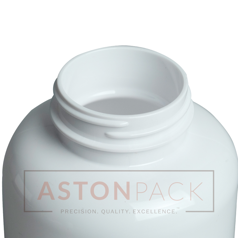 500 Ml White Multivitamins Tablet Packaging Bottles And Jars Diameter: 77.67 Millimeter (Mm)