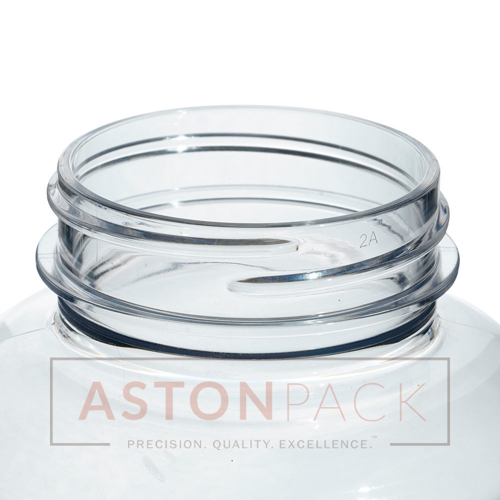 300 Ml Clear Multivitamins Tablet Packaging Bottles And Jars - Clear Pet Plastic, 300 Ml Capacity, 69.06 Mm Diameter, 118.95 Mm Height - Wider Mouth For Automatic Filling Compatibility