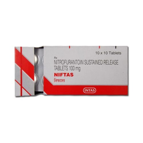 Nitrofurantoin Sustained Release Tablets - 100mg | Antibiotic Treatment For Urinary Tract Infections, 10 X 10 Tablets Per Box, Suitable For All