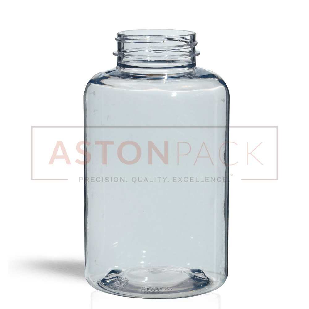 500 Ml Clear Pet Tablet Bottles For Gummies Packaging Diameter: 77.67 Millimeter (Mm)