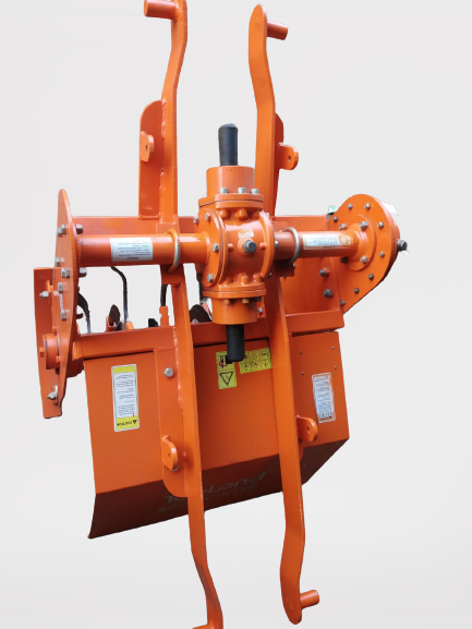 Krushitech Reverse - Forward Rotavator Machine ( Patta Series ) 3 Feet 22 Blade - Color: Orange