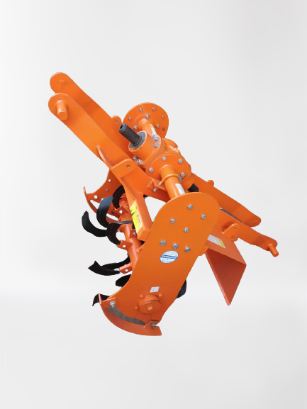 Krushitech Reverse - Forward Rotavator Machine ( Patta Series ) 3 Feet 22 Blade - Color: Orange