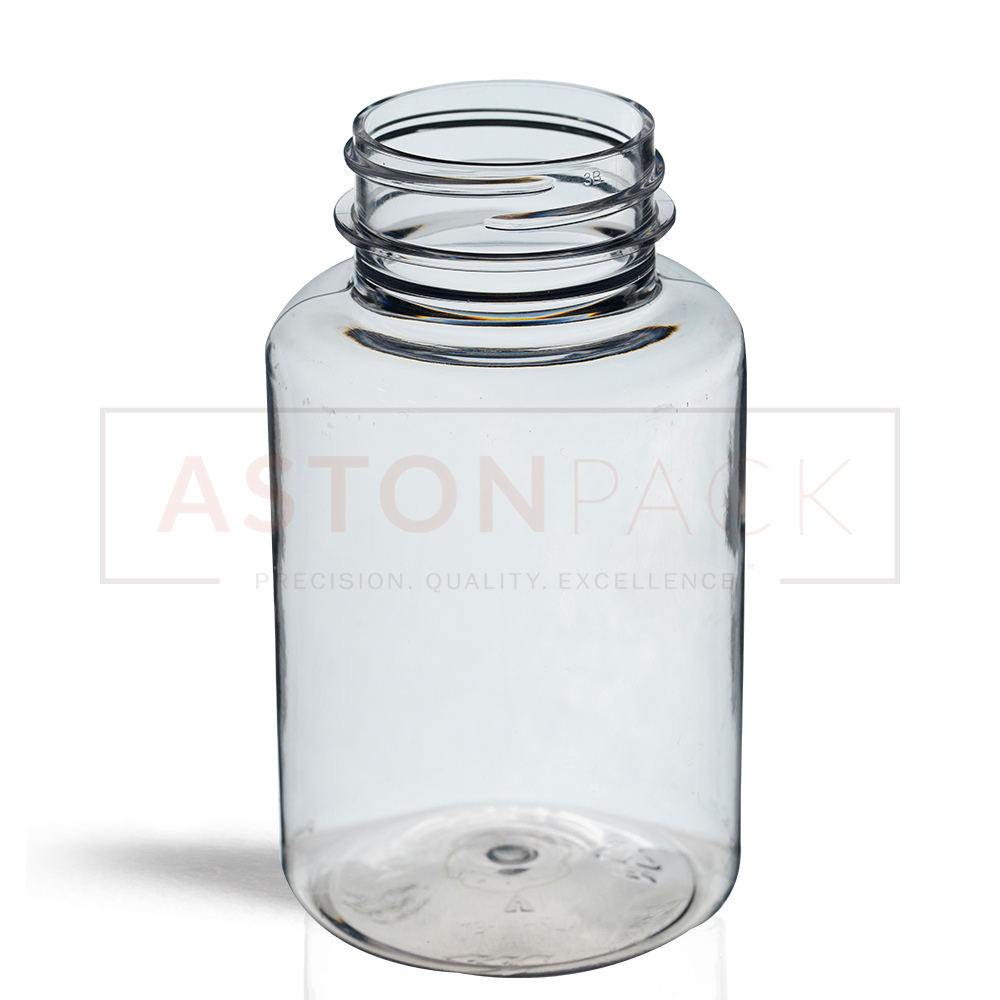 175 Ml Clear Pet Tablet Bottles For Gummies Packaging Diameter: 56.57 Millimeter (Mm)