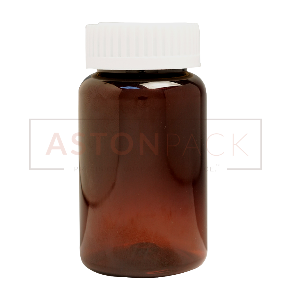 120 Ml Amber Pet Tablet Bottles For Gummies Packaging Diameter: 50 Millimeter (Mm)