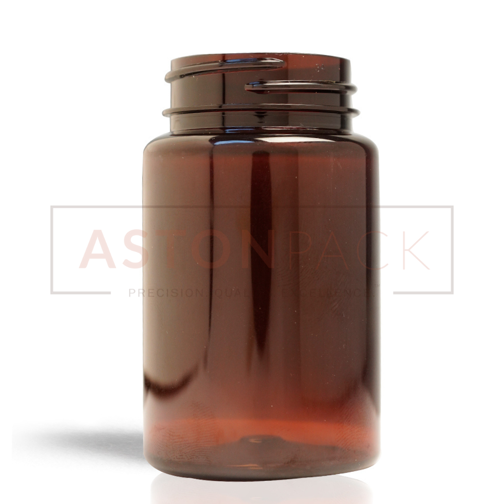 120 Ml Amber Pet Tablet Bottles For Gummies Packaging Diameter: 50 Millimeter (Mm)