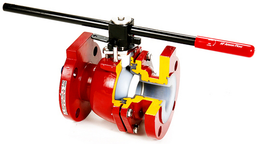 Brass Lined Ball Valve