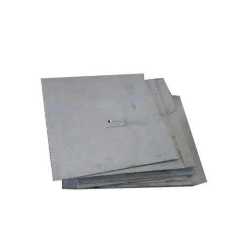 Gi Earthing Plate - 600x600x6mm | Galvanized Iron, Grey Color, Rated For Earthing Use