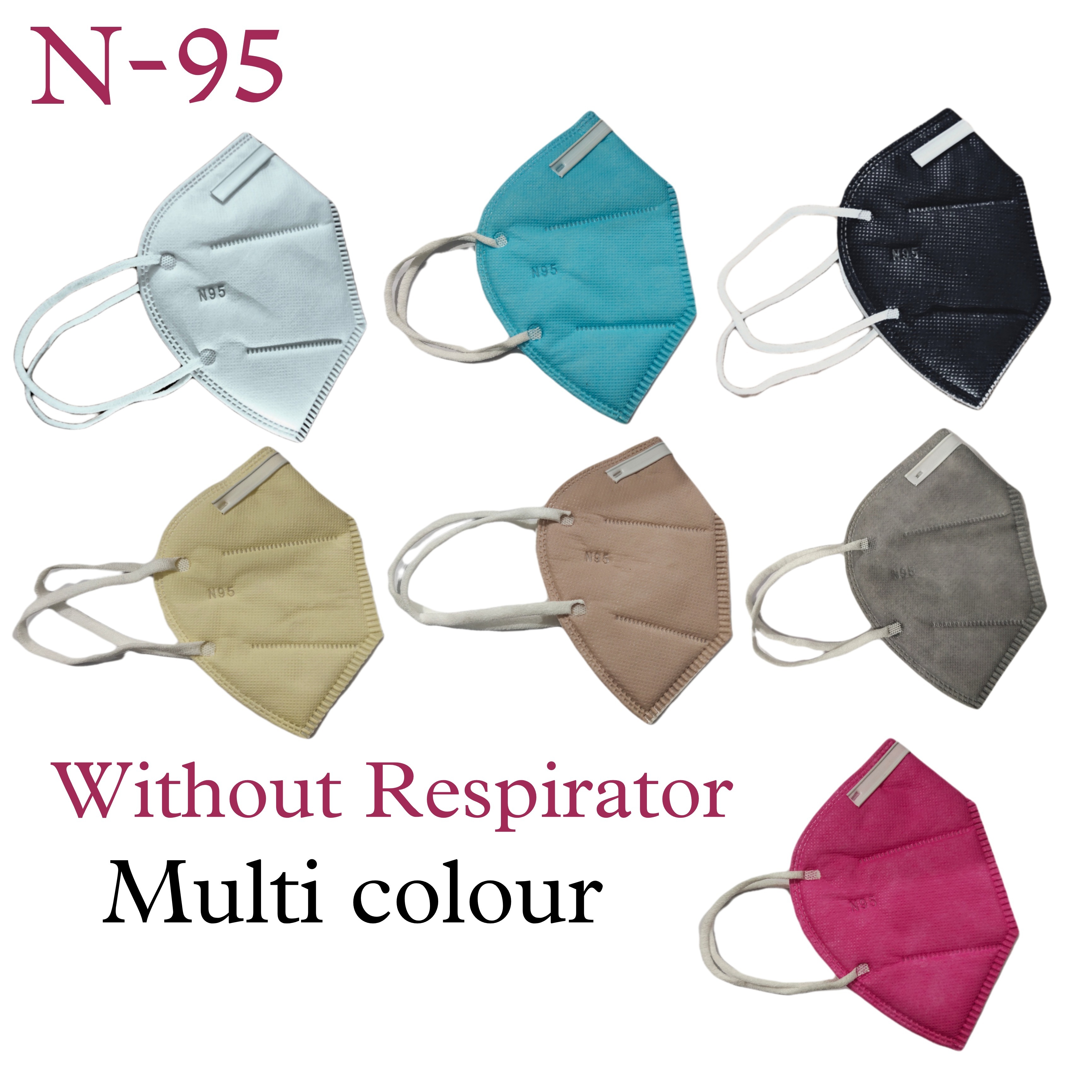 N-95 Face Mask Without Respirator Age Group: Children