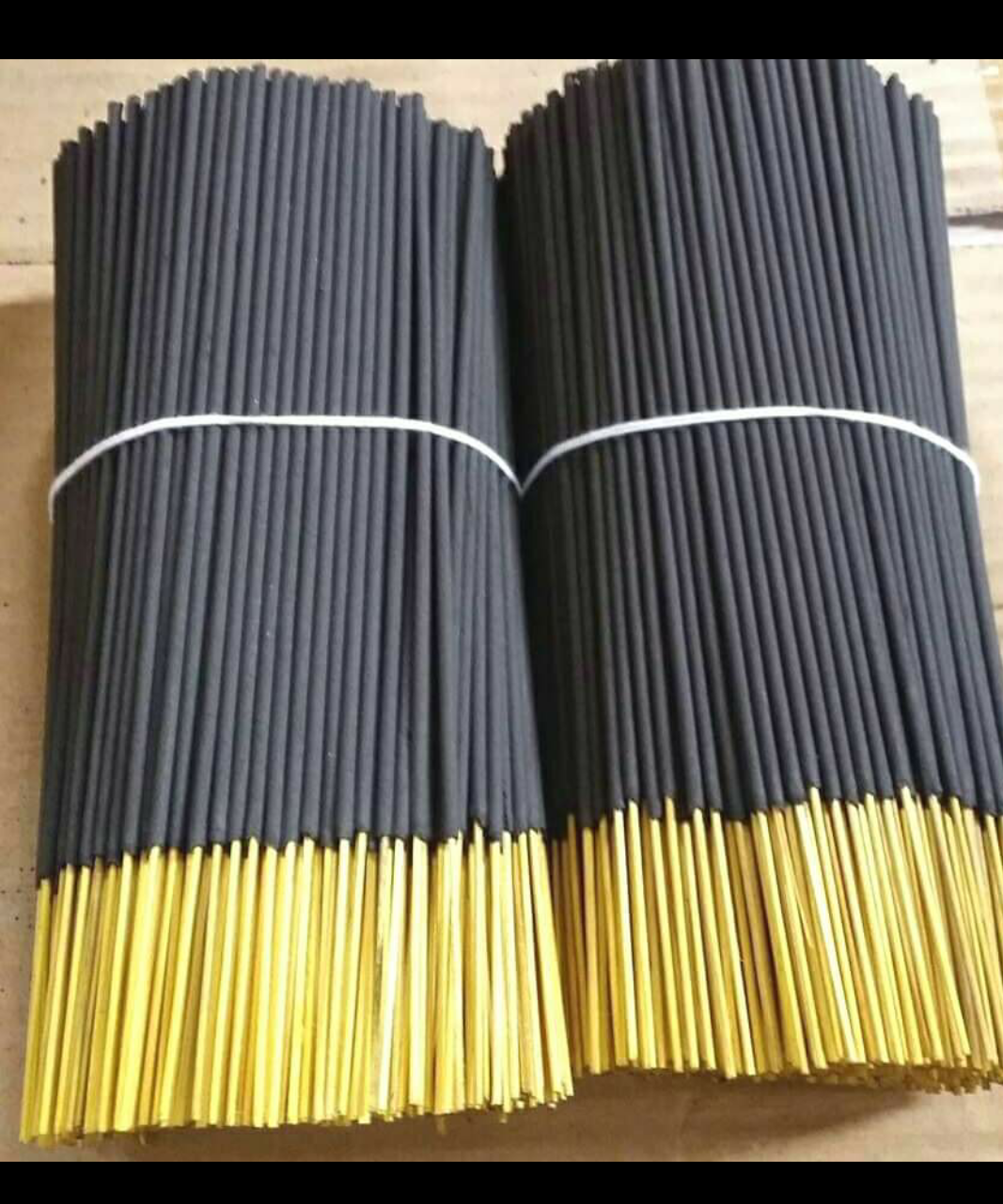 Black Raw Incense Sticks Burning Time: 30 To 35 Minutes