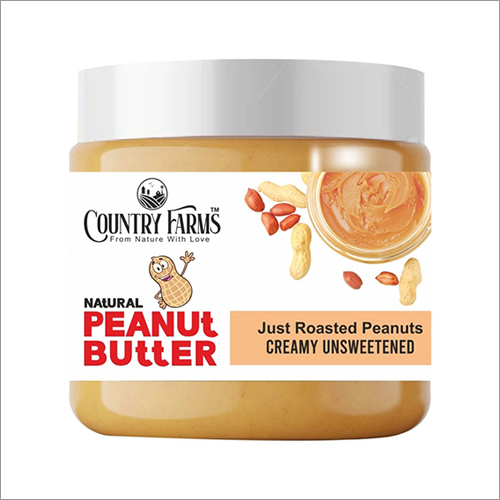 Creamy Natural Peanut Butter - 300 Gm, Unsalted, 9-month Shelf Life, Rich In Oleic Acid And Omega-6 For Heart Health