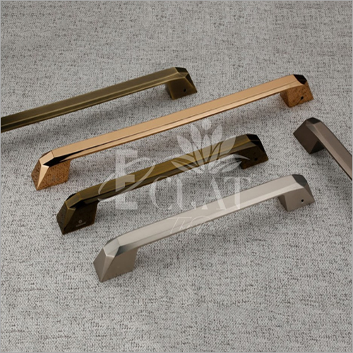 Zinc Glass Door Handle Set