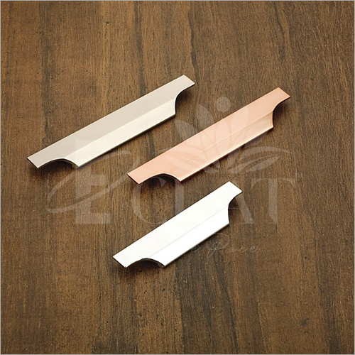 Silver - Matt  - Rose Gold - Copper Finish Aluminum Concealed Profile Handles Set