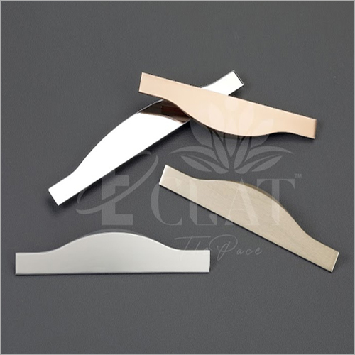 ब्रास और कॉपर ब्लैक फिनिश एल्युमीनियम कंसील्ड प्रोफाइल हैंडल सेट