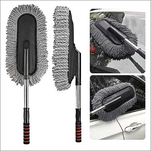 Microfiber Duster With Adjustable Handle For Car Wash