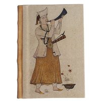 हस्तनिर्मित विंटेज आर्टवर्क इको-फ्रेंडली टास्क प्लानर्स हार्ड बाउंड