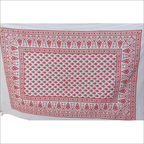 Single Printed Bed Sheet - 100% Cotton, Multicolor, Printed Design | Washable, Shrink Proof, Ideal For Home & Hotel Use