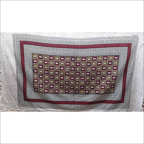 Single Printed Bed Sheet - 100% Cotton, Multicolor, Printed Design | Washable, Shrink Proof, Ideal For Home & Hotel Use