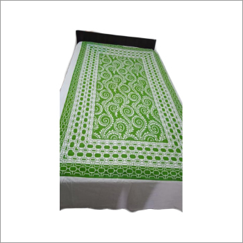 Single Printed Bed Sheet - 100% Cotton, Multicolor, Printed Design | Washable, Shrink Proof, Ideal For Home & Hotel Use