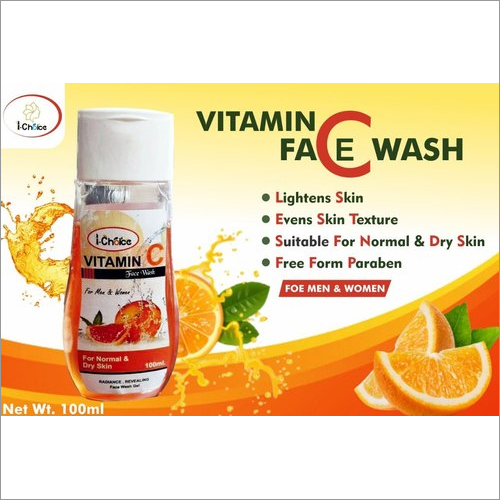 100 Ml Vitamin C Face Wash Ingredients: Herbal