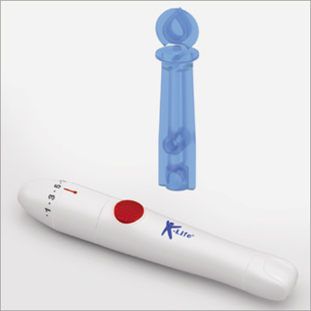 Lancets and Lancing Devices - Plastic Material, Suitable for Adults & Children, White Color | Easy to Use, Completely Sterile, Breakage Resistant