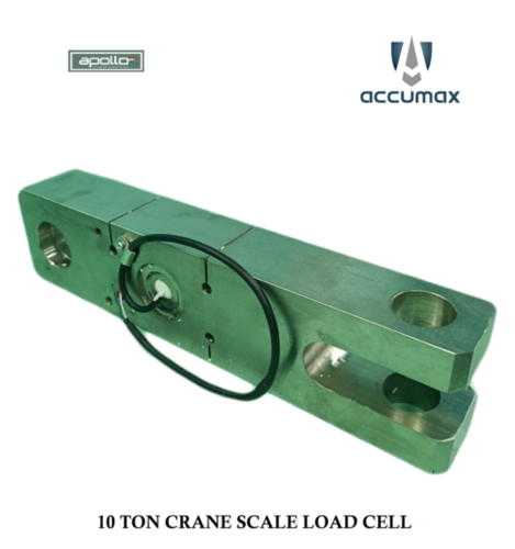 Crane Scale Load Cell - Alloy Steel, 10 kg to 40.5 Mt Capacity | 1 Ton to 50 Ton Ton/day, Weight 2-5 kg, Any Color