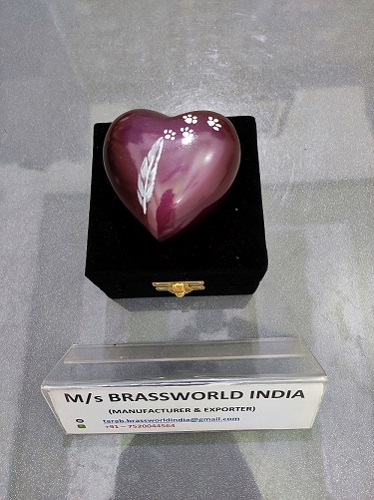 Always Remember Classic Souvenir Heart Keepsake Cremation Urn Funeral Supplies
