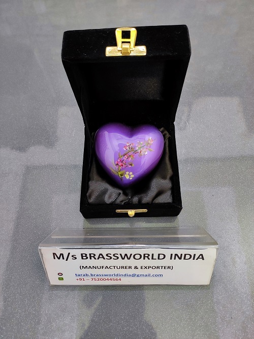 Always Remember Classic Souvenir Heart Keepsake Cremation Urn Funeral Supplies