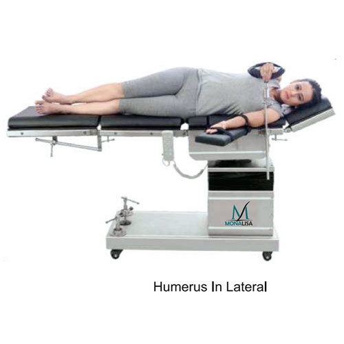 Adjustable Height C-arm Compatible Electric Table With Orthopaedic Attachment