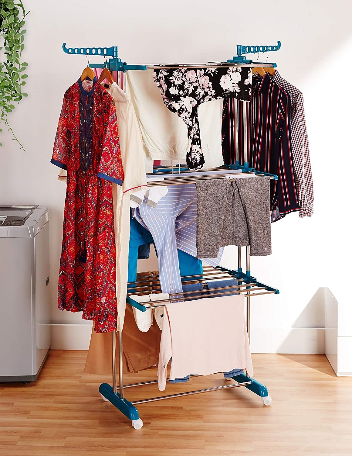 Different Availble 3 Level Cloth Drying Stand