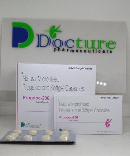 Natural Micronised Progesterone Softgel Capsules