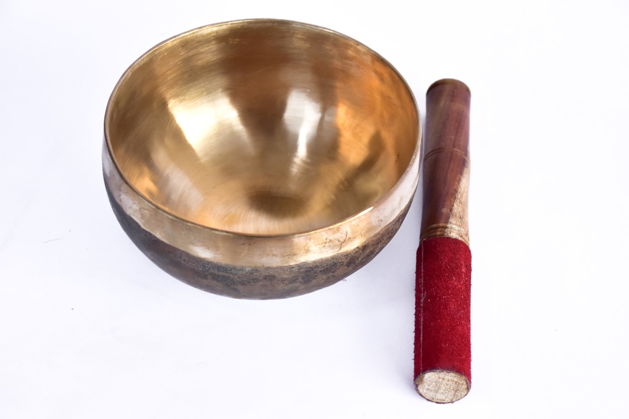 Handmade Musical Instruments With Stick For Meditation & Healing Body Material: Metal