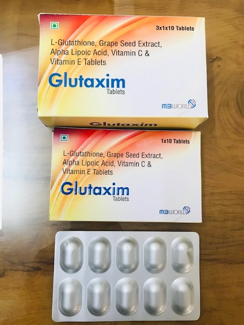 Glutaxim Glutathione Tablet Age Group: Adults