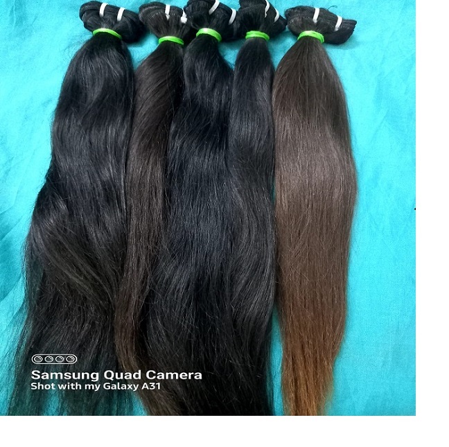 Natural Brown 2022 New Attractive Quality Straight Virgin Human Hair Extensions