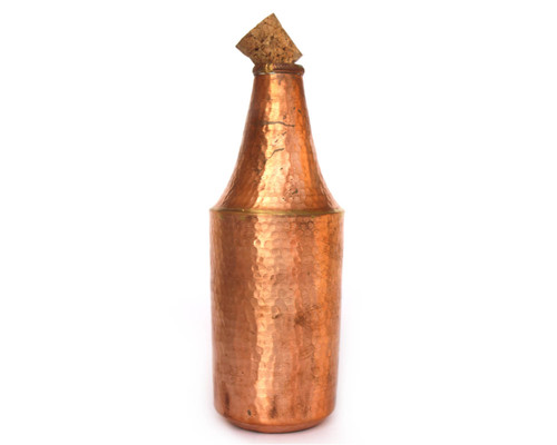 Hand Hammered Vintage Pure Copper Bottle, Jugs, Mugs & Pitchers Grade: Yes