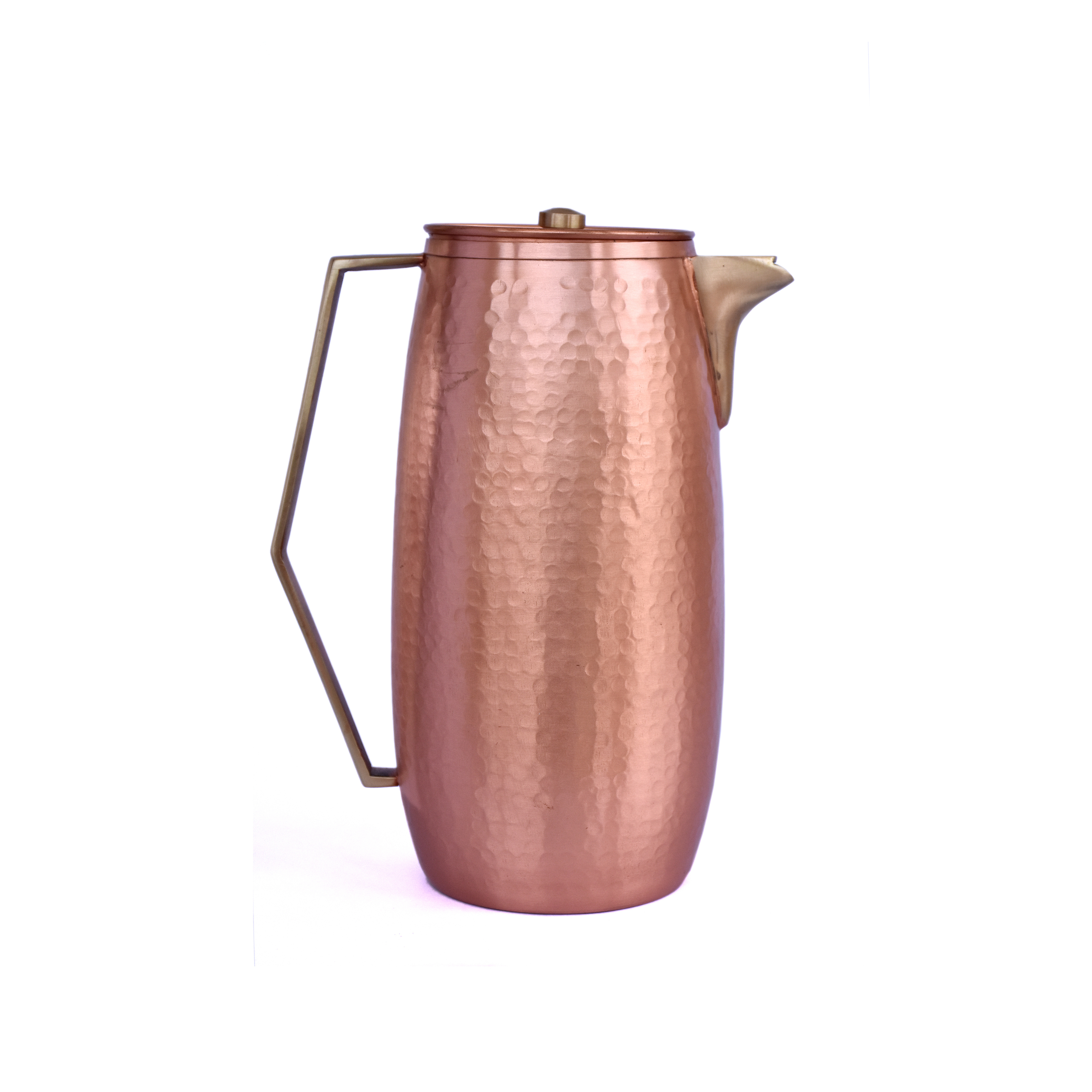 Hand Hammered Vintage Pure Copper Bottle, Jugs, Mugs & Pitchers Grade: Yes