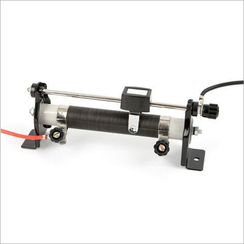 Single Tube Sliding Rheostat - Steel, 155x45x40mm | 240V, 20A, Industrial Application