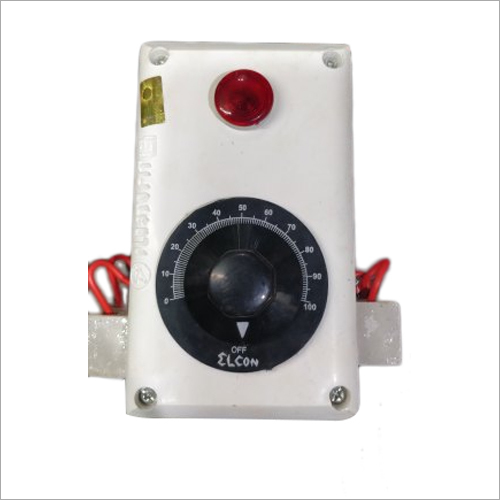 Mini Controller With Energy Regulator - Plastic Body, Temperature Control Up To 1000a C, Industrial Application, Energy Regulator With Red Indication Light
